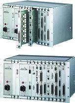 A Siemens&#8217; Open Transport Network node holds between four and eight interface cards that offer transparent interfacing with PBXs, analog and digital telephones, host computers, data terminals, scada systems, PLCs, CCTV equipment, etc